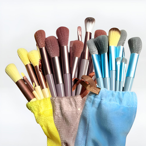 Makeup brush set 13pc - brush, with