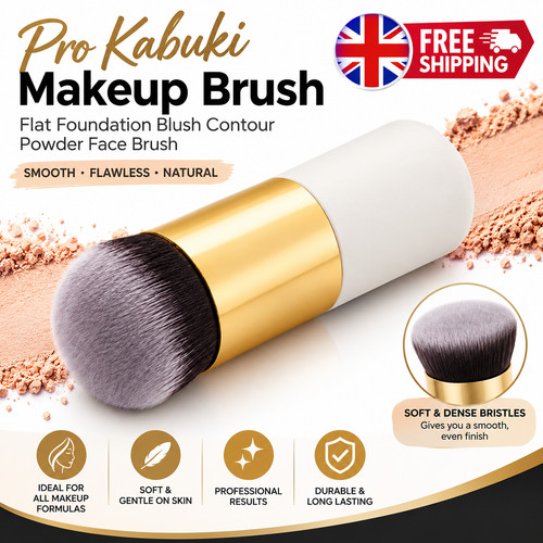 Pro kabuki makeup - kabuki, flat