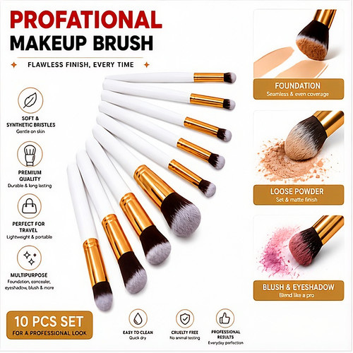 10pcs big professional makeup - big,