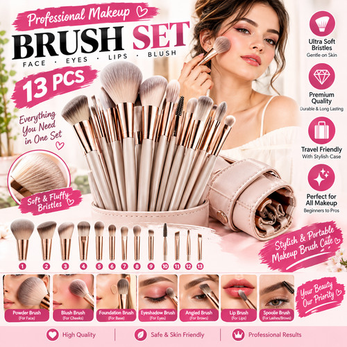 Pcs professional make up - 13,