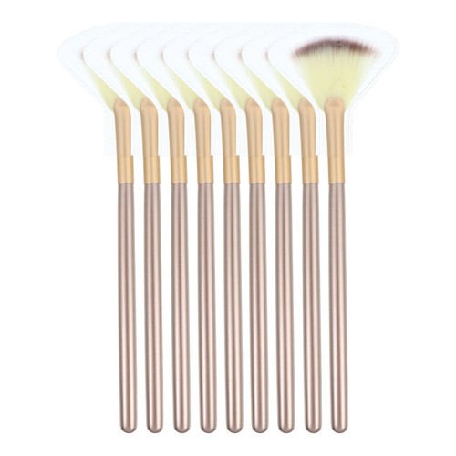 Face makeup brush - face, 9pcs