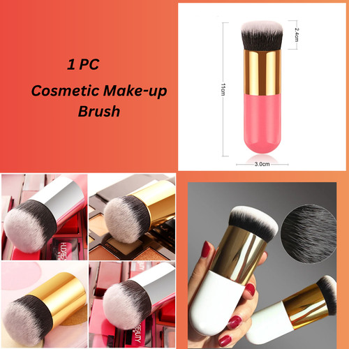 Pro kabuki makeup brush flat - kabuki,