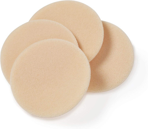Round makeup powder puffs - makeup,