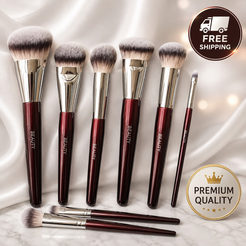 Professional makeup brush - professional, set