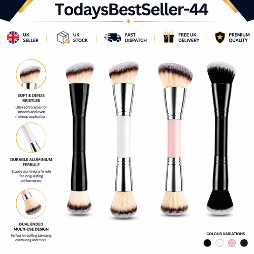 Dual ended makeup brush for - makeup,