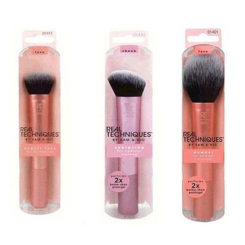 Real techniques makeup - real, brushes