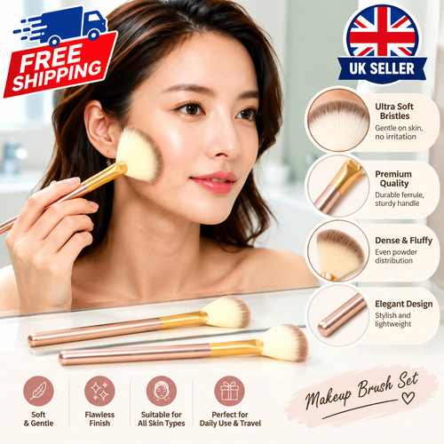 Small fan makeup - small, brush