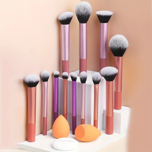 Pcs real techniques makeup - 12,
